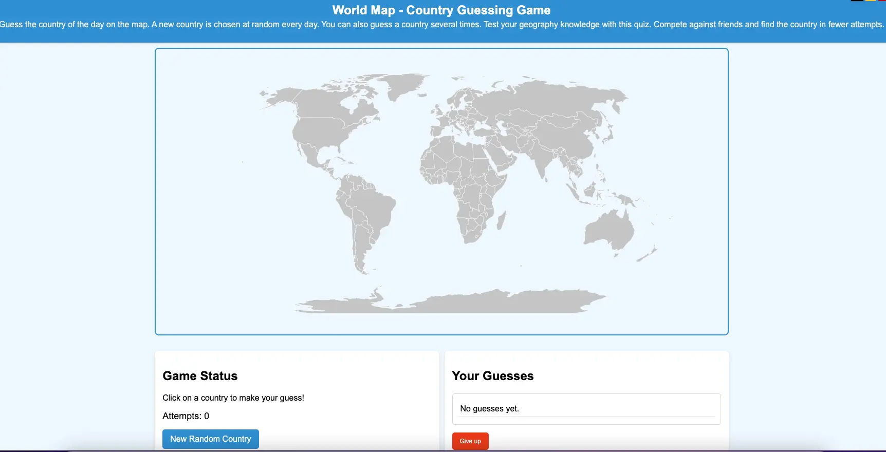 Guess the country